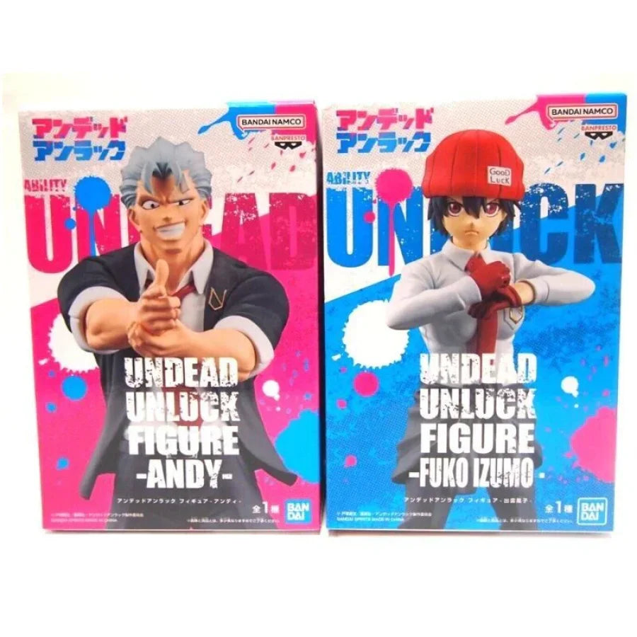 Undead Unluck - Andy E Fuko Izumo Action Figure Bandai Banpresto