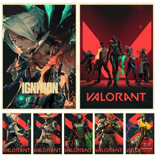 Valorant - Anime Game Poster