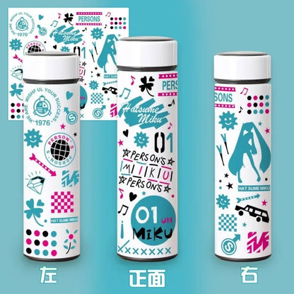 Vocaloid Hatsune Miku - Borraccia Termica 500 Ml Con Display Digitale Intelligente Gadget