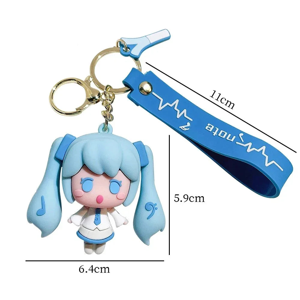 Vocaloid: Hatsune Miku - Portachiavi In Silicone Accessori