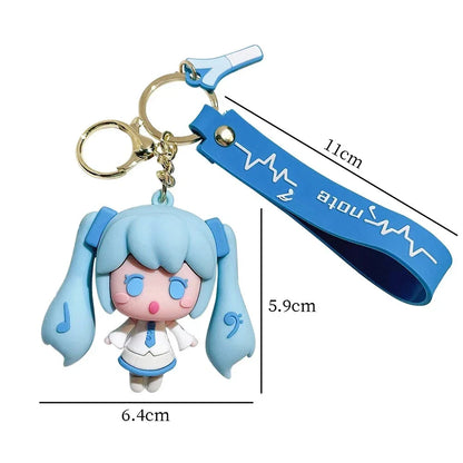 Vocaloid: Hatsune Miku - Portachiavi In Silicone Accessori