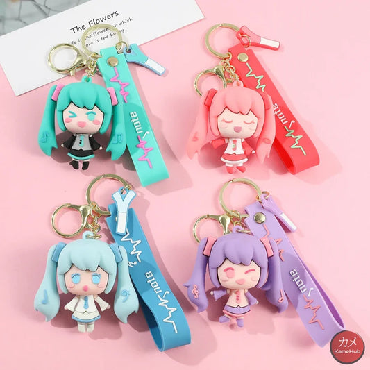 Vocaloid: Hatsune Miku - Portachiavi In Silicone Accessori