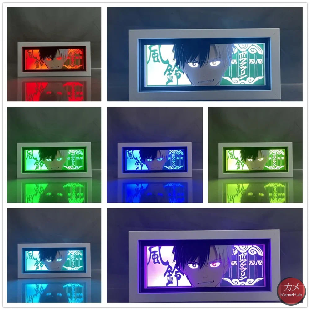 Windbreaker - Sakura Haruka Light Box 3D con Luce Led 16 Colori con Telecomando Gadget