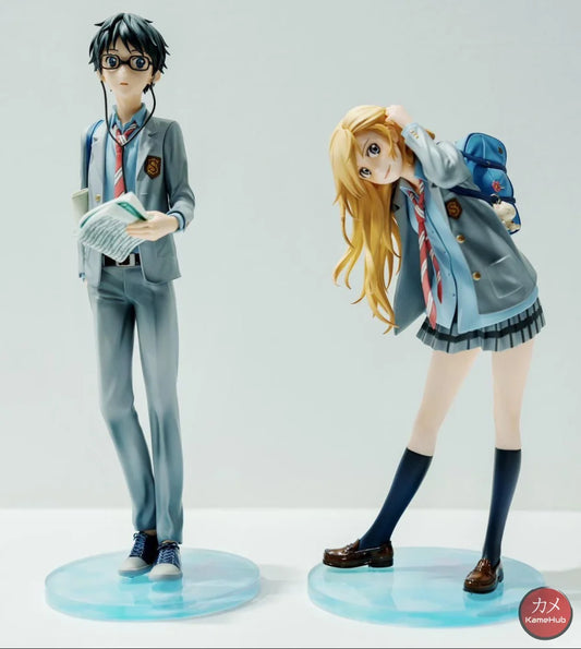 Your Lie in April - Kaori Miyazono e Kousei Arima Action Figure Hobby Max - Action Figure
