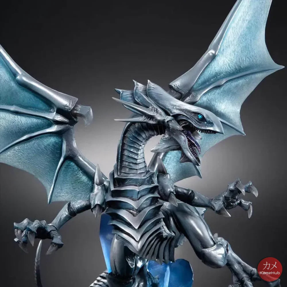 Yu-Gi-Oh! Duel Monsters - Drago Bianco Occhi Blu Action Figure Megahouse Awm