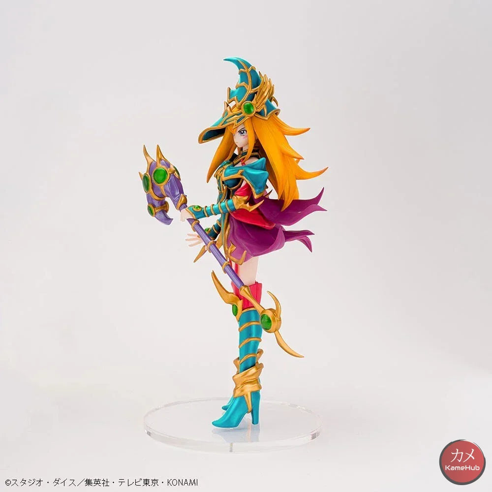 Yu-Gi-Oh! Duel Monsters - Ragazza Maga Nera Valchiria Action Figure Konami - Dark Magician Girl Valkyrie 27cm - Action