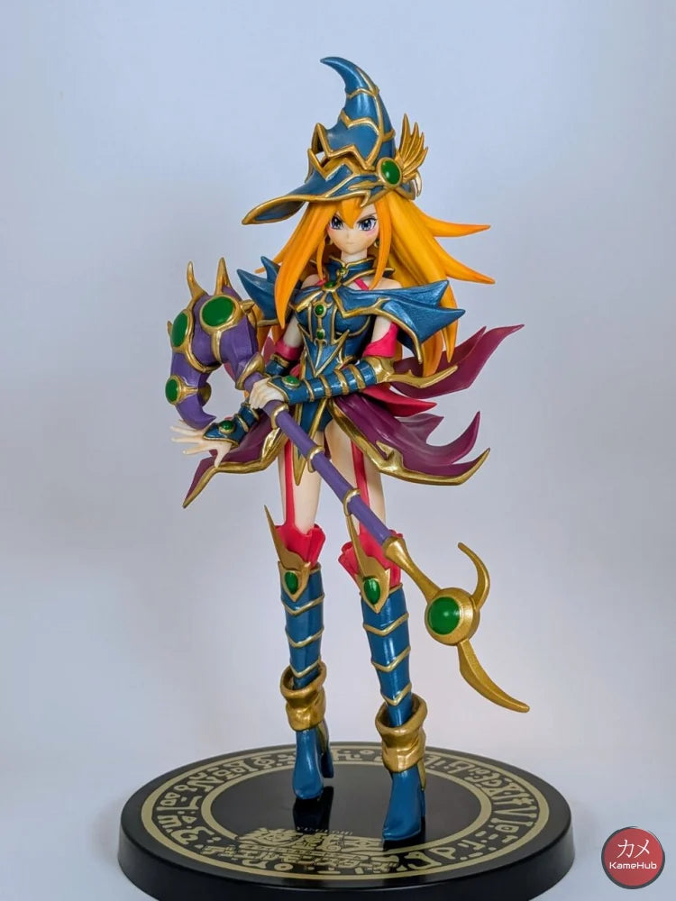 Yu-Gi-Oh! Duel Monsters - Ragazza Maga Nera Valchiria Action Figure Konami - Dark Magician Girl Valkyrie 27cm - Action