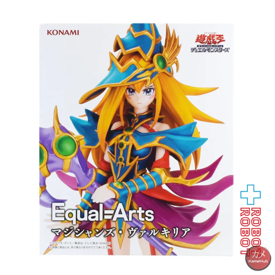 Yu-Gi-Oh! Duel Monsters - Ragazza Maga Nera Valchiria Action Figure Konami - Dark Magician Girl Valkyrie 27cm - Action